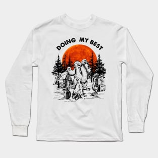 Doing My Best Sloth Long Sleeve T-Shirt